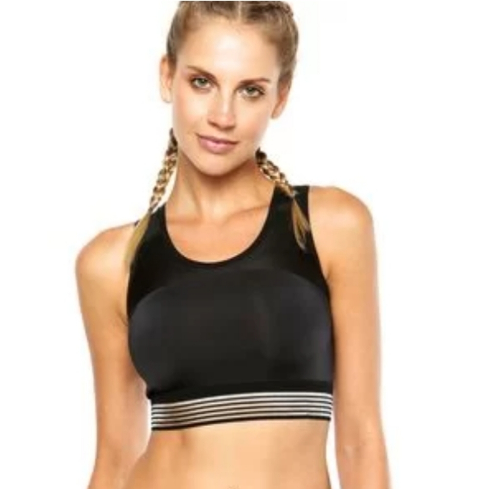 Nike Motion Tank Top Mesh Black SzM NWT